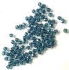 100, 4mm Faceted Montana Blue Firepolish Beads